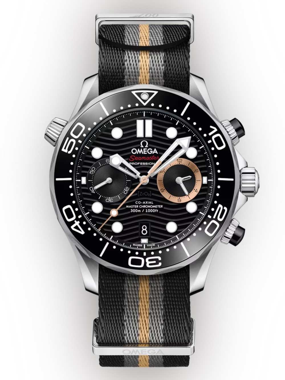 OMEGA SEAMASTER DIVER 300M 007 FIRST LIGHT Chronograph